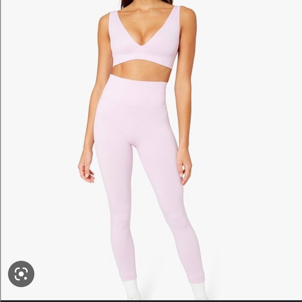 We wore what lilac workout set